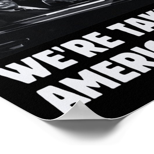 Get in Loser We nemen Amerika terug 2024 Electi Poster (Hoek)