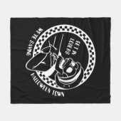 Get In Losers Lazy Halloween Costume Fun Skeleton  Fleece Deken (Voorkant (Horizontaal))