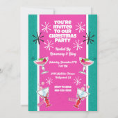 Get Into The Christmas Spirit Cocktail Party Kaart (Achterkant)