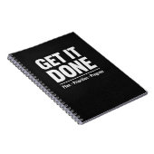 Get It Done Productivity Journal Notitieboek (Rechterzijde)