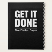 Get It Done Productivity Planner (Achterkant)
