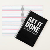 Get It Done Productivity Planner Notitieboek (Binnen)