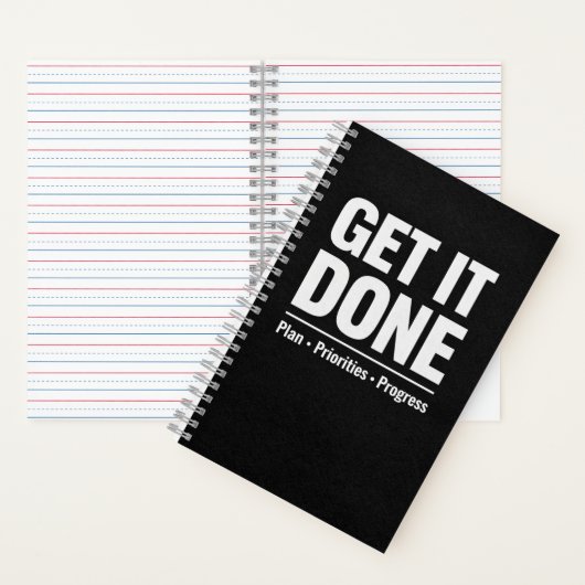 Get It Done Productivity Planner Notitieboek (Binnen)