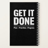 Get It Done Productivity Planner Notitieboek (Achterkant)