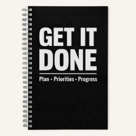 Get It Done Productivity Planner Notitieboek