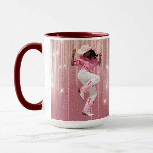 GET IT GIRL #1 Gevouwen bedankkaart Mok (Links)