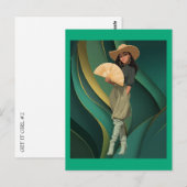 GET IT GIRL #2 BRIEFKAART (Voorkant / Achterkant)