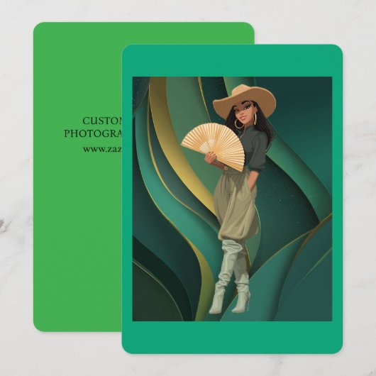 GET IT GIRL #2 KAART (Voorkant / Achterkant)