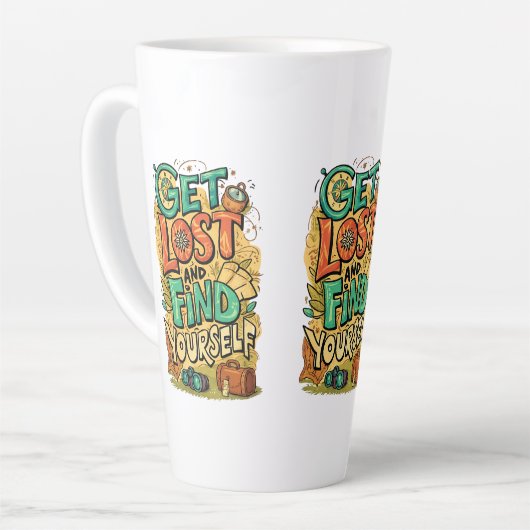 Get Lost and Find Yourself Latte Mok (Linkerhoek)