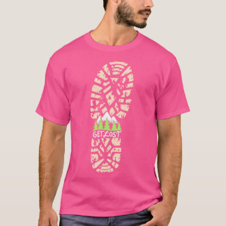 Get Lost Cool Wandelen en Kamperen en Cadeaus T-shirt