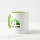 Get Lost - Wandelen Mok (Voorkant links)