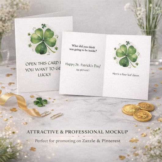 Get Lucky - Grappige St. Patrick's Day  Kaart