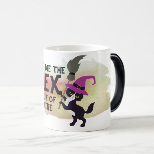 Get Me The Hex Mok - Witchy Halloween Humor (Voorkant rechts)