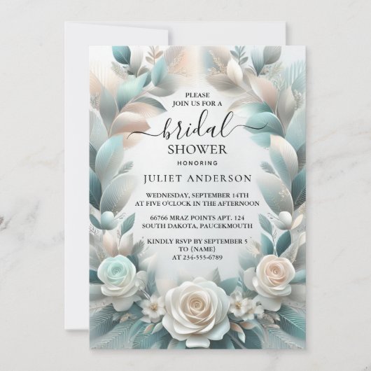 Get Metal Glam glanzend high-end zilver Vrijgezell Kaart (Voorkant)