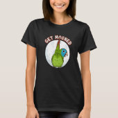 Get Mooned I Parrot Underfluffies I Blue crowned C T-shirt (Voorkant)
