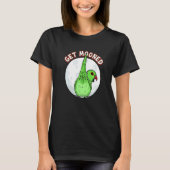 Get Mooned I Parrot Underfluffies I Green Indian R T-shirt (Voorkant)