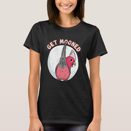 Get Mooned I Parrot Underfluffies I Rose Galah Coc T-shirt (Voorkant)