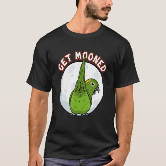 Get Mooned I Parrot Underfluffies I Yellow naped A T-shirt (Voorkant)