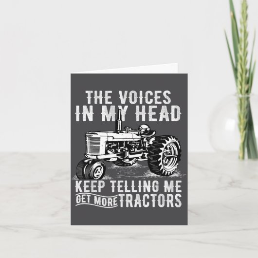 Get More Tractors Funny Quotes Tractors Driver Far Kaart (Voorkant)