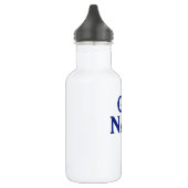 "GET NAUTI" - Nautical Stainless Steel Water Bottl Waterfles (Links)