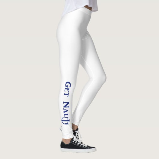 "GET NAUTI" — Nautische LEGGINGS (Rechts)