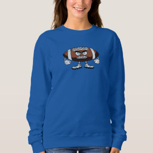 Get Off My Kind Vrouwen Football Sweatshirt