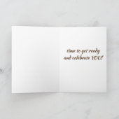 GET OUT & CELEBRATE YOUR DAY **SISTER** CARD KAART (Binnen)