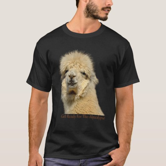 Get Ready For The Alpacalypse Cute Alpaca animal L T-shirt (Voorkant)