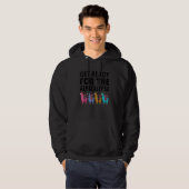 Get Ready For The Alpacalypse Llama Men Women Hoodie (Voorkant volledig)