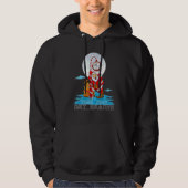 Get Ready Retro Groovy Santa Christmas party match Hoodie (Voorkant)