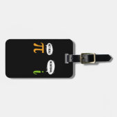 Get Real Wees Rationeel Grappig Wiskunde Pi Dag Ge Bagagelabel (Voorkant horizontaal)