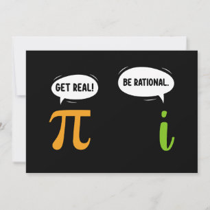 Get Real Wees Rationeel Grappig Wiskunde Pi Dag Ge Kaart