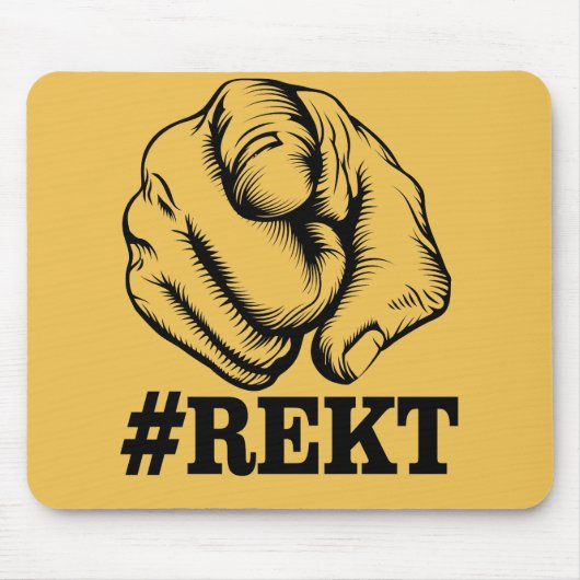 Get Rekt Muismat (Voorkant)