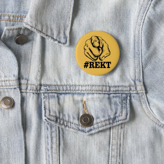 Get Rekt Ronde Button 5,7 Cm (In situ)