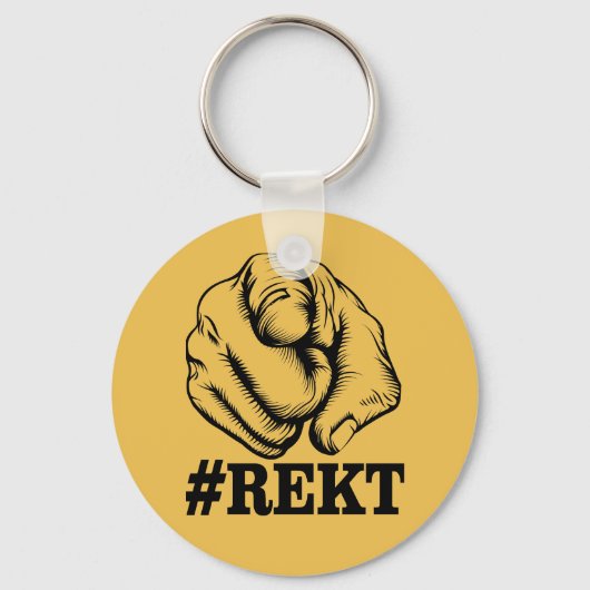 Get Rekt Sleutelhanger (Voorkant)