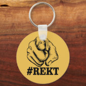 Get Rekt Sleutelhanger (Voorkant)