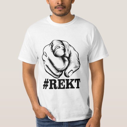 Get Rekt T-shirt (Voorkant)