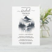 Get River Rain Cloud Smoky Mountain Vrijgezellenfe Kaart (Staand voorkant)