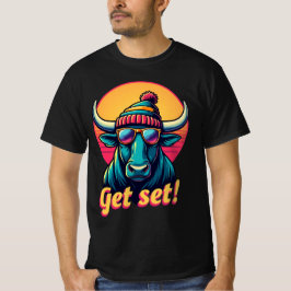 Get Set Bull – Motivatie Bull T-shirt