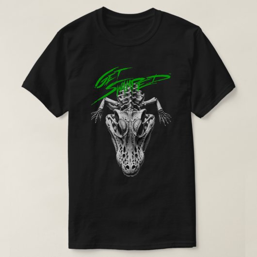 Get Swamped Alligator Schedel 1 T-shirt (Design voorkant)