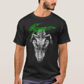 Get Swamped Alligator Schedel 1 T-shirt (Voorkant)