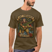 Get Swamped Patch Stijl T-shirt (Voorkant)