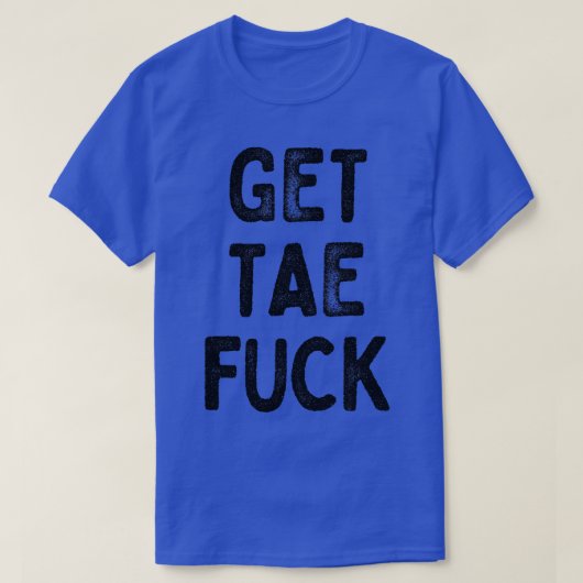Get Tae Schotse Typografie Design 1 T-shirt (Design voorkant)