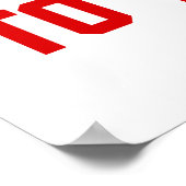 get used to the view ford mustang poster (Hoek)