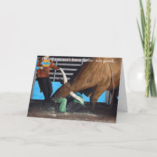 Get Well/ Aanmoediging Kaart - El Diablo