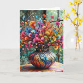 Get Well After Surgery Cheerful with Flowers Card Kaart (Gele Bloem)