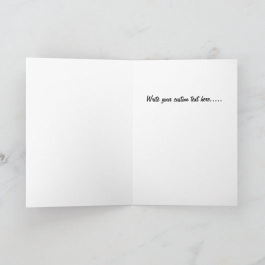 Get Well Binnenkort Roze en Groene Groet Kaart (Binnen)