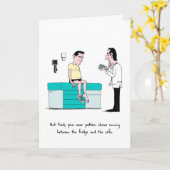 Get Well Card for Runner - Running Tread Kaart (Gele Bloem)