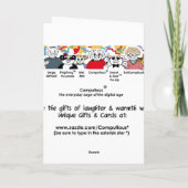 GET WELL Card Kaart (Achterkant)