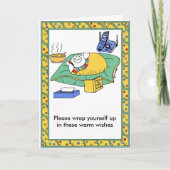 GET WELL  Card Kaart (Voorkant)